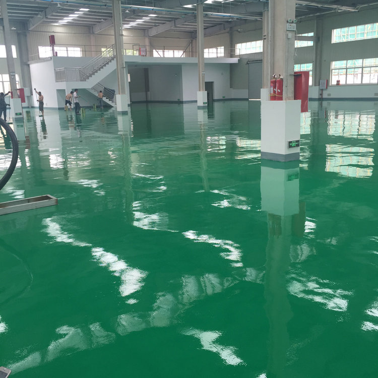 泉州環氧地坪公司講下環氧地坪漆與地板磚的區別和優勢